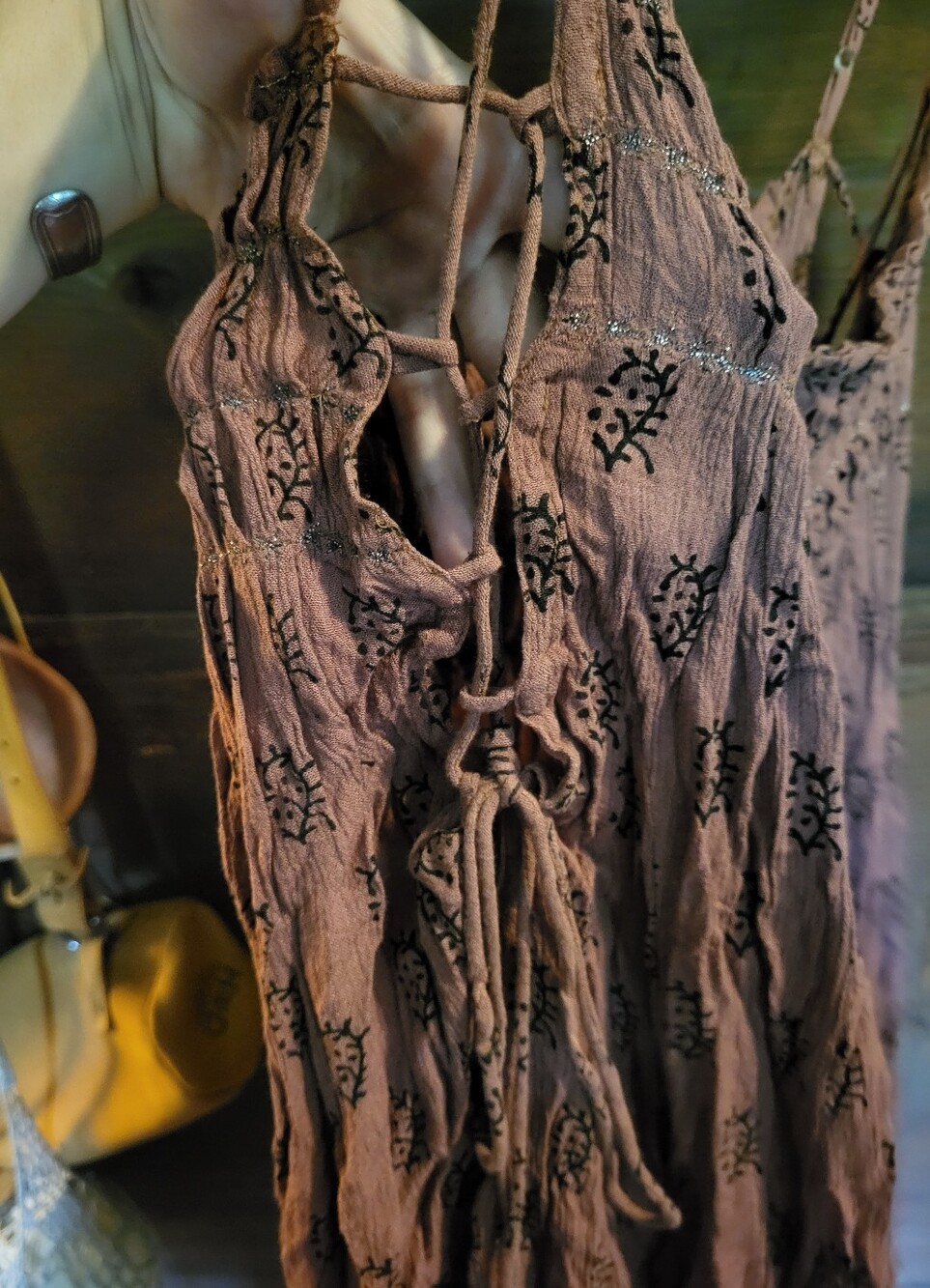 Free People Boho Tunic Mini Dress - Picture 2 of 3